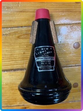Humes & Berg 106BK Trumpet Symphonic Straight Mute Black Aluminum